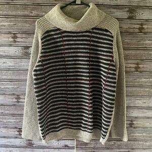 Weekend Suzanne Betro Long-Sleeved Turtleneck Sweater Size L/XL NWT